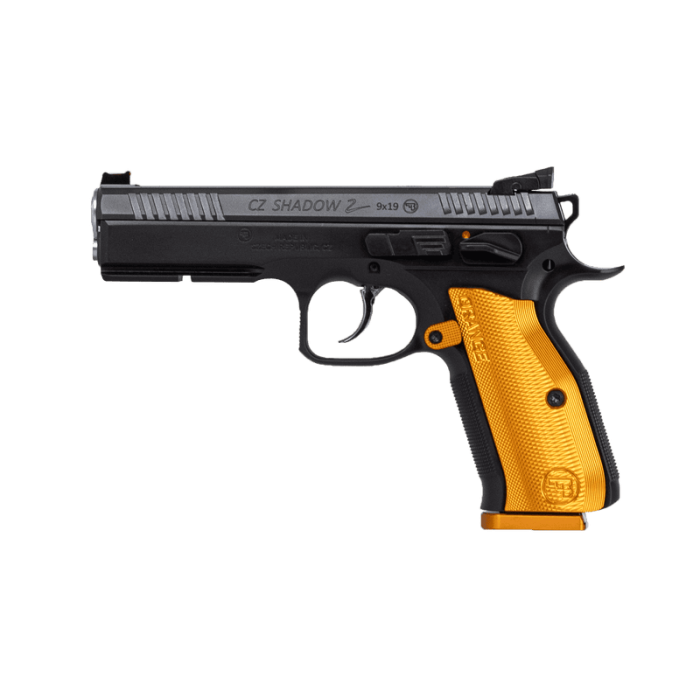 CZ USA SHADOW 2 ORANGE 9MM 4.89 ALUMINUM GRIP 19RD