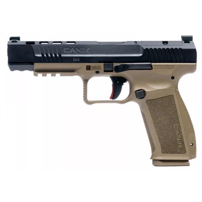 CANIK Mete Sfx 9mm 5.2" 10+1  Black/fde