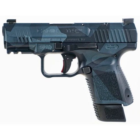 Canik TP9 Elite SC Splinter Camo Blue 9mm 3.6" Barrel 15-Rounds w/ Holster