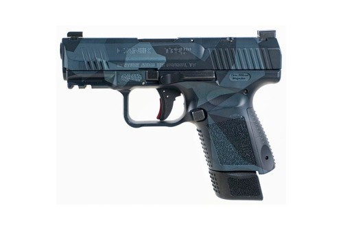 Canik TP9 Elite SC Splinter Camo Blue 9mm 3.6" Barrel 15-Rounds w/ Holster