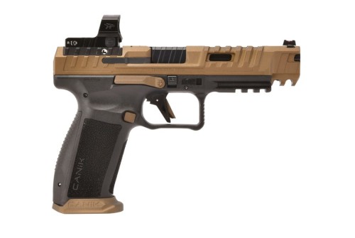 Canik TP9 SFx Rival Bronze 9mm 5" Barrel 18-Rounds Mecanik MO2