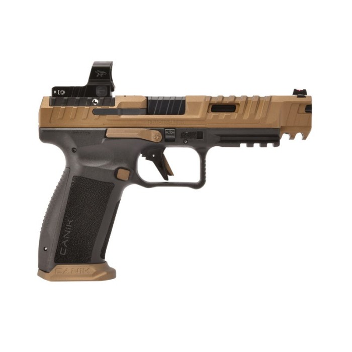 Canik TP9 SFx Rival Bronze 9mm 5" Barrel 18-Rounds Mecanik MO2