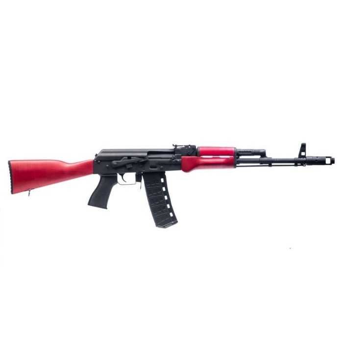 Century BFT556 Core 5.56x45mm, 16.5" Threaded Barrel, Russian Red Maple Furniture, Black Rec, 30rd