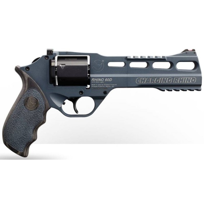 CHIAPPA CHARGING RHINO GEN II 9MM 6" 6RD BLACK