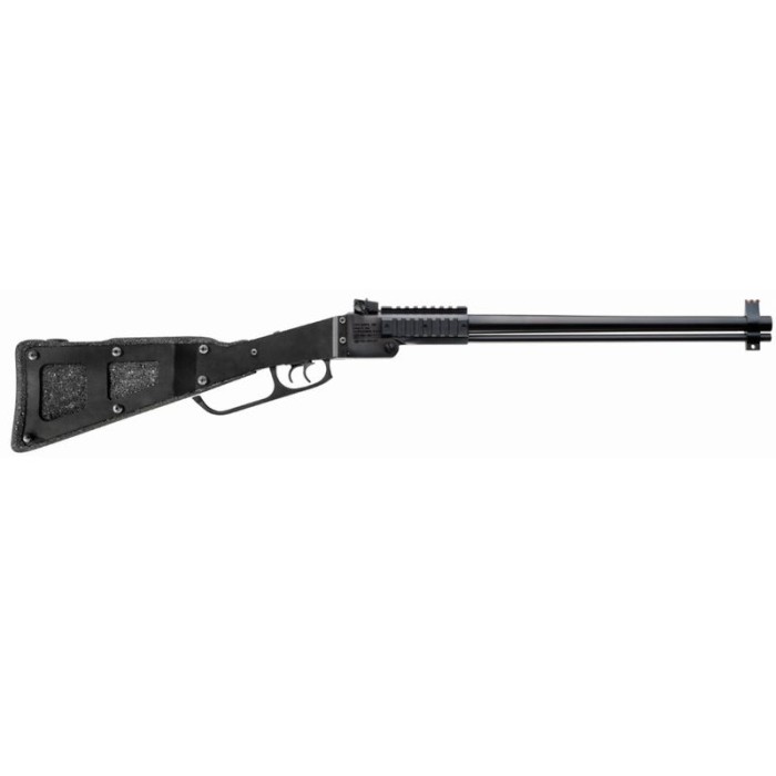 Chiappa M6 X-Caliber Matte Black 12 Gauge/22 Long Rifle 3in Over Under Shotgun - 18.5in