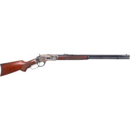 Cimarron Firearms 1873 Deluxe .357/.38 24" Octagon Cc/Blued PG Walnut CA276