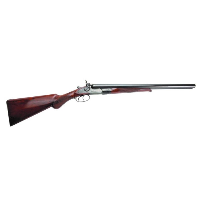 Cimarron 1878 Deluxe Coach Gun Blued 12 Gauge 3in Side By Side Shotgun - 23in