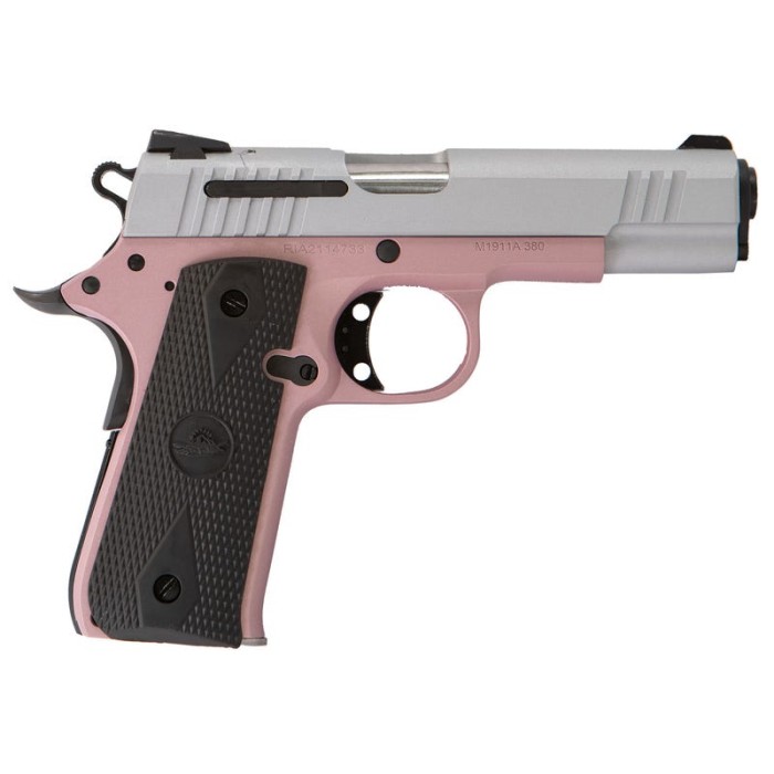 Citadel 1911-a1, Cit Cit380rose    1911-a1 380 3.75 7r Rose/slv/blk