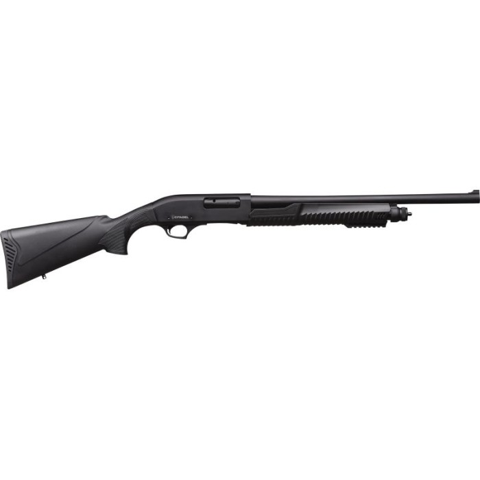 Citadel Firearms CDP-12 Pump-Action Shotgun 12 GA 20" Barrel 3"-Chamber 3-Rounds