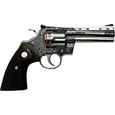 Colt Python .357 MAG 4.25in Brl Stainless Filigree Frame and Barrel