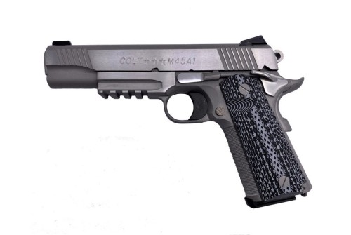 Colt Firearms 1911 Government Stainless .45 ACP 5" Barrel 7-Rounds