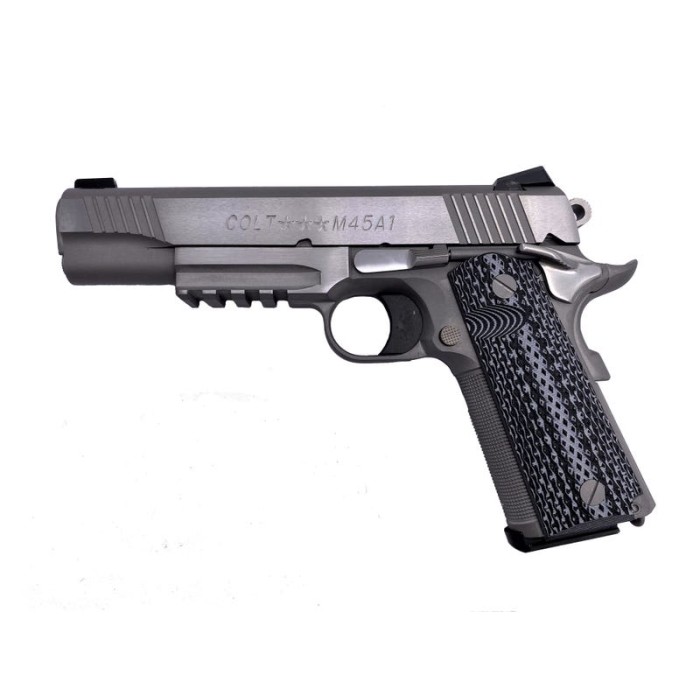 Colt Firearms 1911 Government Stainless .45 ACP 5" Barrel 7-Rounds