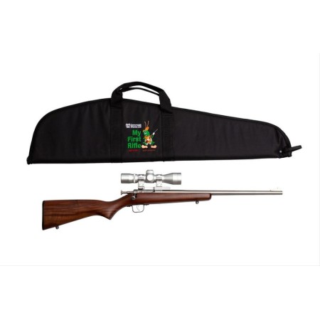 Crickett Single Shot Rifle Package Walnut .22 LR 16.125