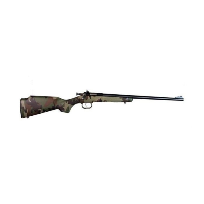 Crickett My First Rifle Gen 2 .22 Short/Long/LR Bolt Action Rifle, M81 Woodland Camo - Ideal Youth Rifle - KSA2170