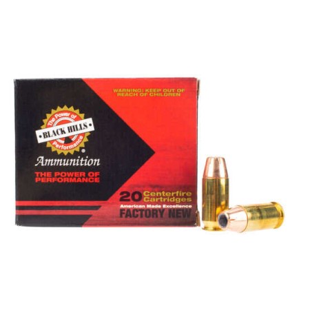 .45 ACP - +P 230 Grain Jacketed Hollow Point – Black Hills - 20 Rounds