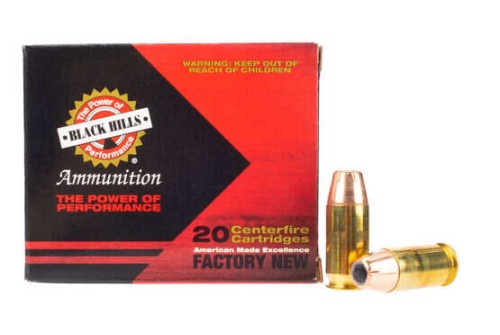 .45 ACP - +P 230 Grain Jacketed Hollow Point – Black Hills - 20 Rounds