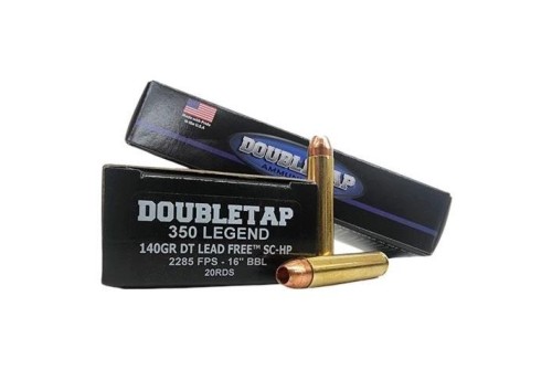 DoubleTap Lead Free Brass .350 Legend 140 Grain 20-Rounds SCHP