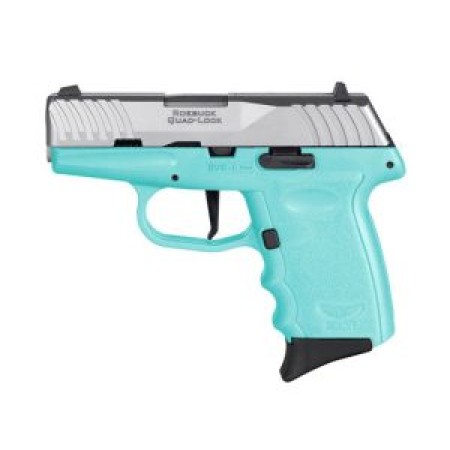 SCCY DVG-1 9mm Luger 3.1in SCCY Blue/Stainless Steel Pistol - 10+1 Rounds