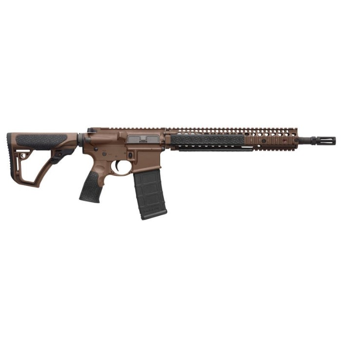 Daniel Defense M4A1 Brown 5.56 NATO / .223 Rem 16" Barrel 10-Rounds Optics Ready