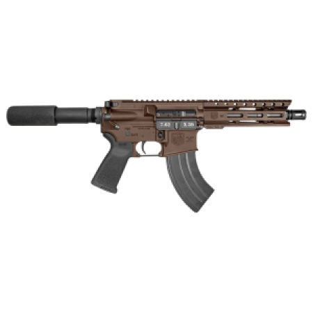 Diamondback Firearms DB15 7.62x39mm 7"AR Pistol - Midnight Bronze , High-Performance Compact Tactical - DB1912O071