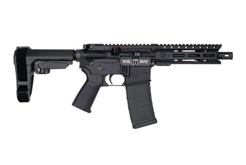 Diamondback Diamondback Db15 Carbon Series Pistol, 5.56 Nato, 7" Barrel, 6" M-Lok Rail, Sba3 Brace, Black, 30-Rd DB1913K001