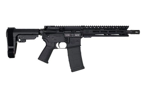 Diamondback Diamondback Db15 Carbon Series Pistol, 5.56 Nato, 10" Barrel, 9" M-Lok Rail, Sba3 Brace, Black, 30-Rd DB1916K001