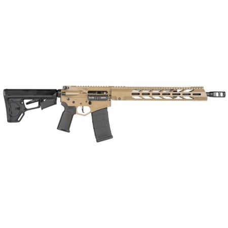 Diamondback DB15 Flat Dark Earth 5.56 NATO / .223 Rem 16" Barrel 30-Rounds Flip-Up Sights