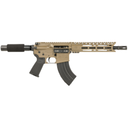 Diamondback Firearms DB15 7.62x39mm 10" AR Pistol, Flat Dark Earth - Compact and Reliable for Tactical Excellence - DB1915O061