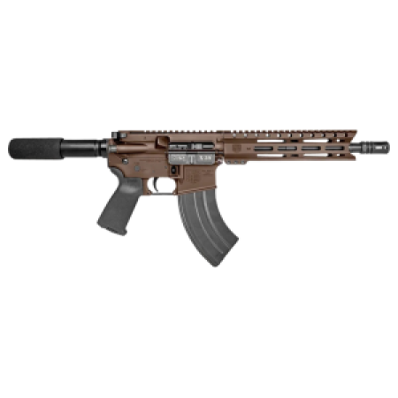 Diamondback Firearms DB15 7.62x39mm 10" AR Pistol - Midnight Bronze, Versatile and Reliable Tactical Pistol" - DB1915O071