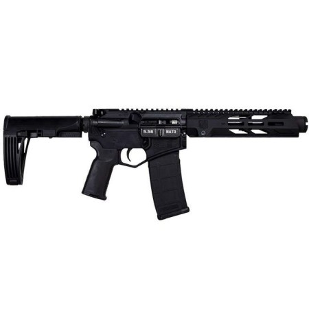 Diamondback Diamondback Db15 Diamond Series Pistol, 5.56 Nato, 7" Barrel, 9" M-Lok Rail, Tailhook Brace, Kak Flash Can, Black, 30-Rd DB1954K001