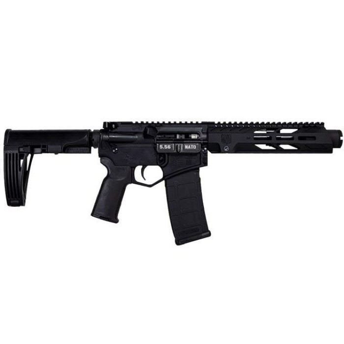 Diamondback Diamondback Db15 Diamond Series Pistol, 5.56 Nato, 7" Barrel, 9" M-Lok Rail, Tailhook Brace, Kak Flash Can, Black, 30-Rd DB1954K001