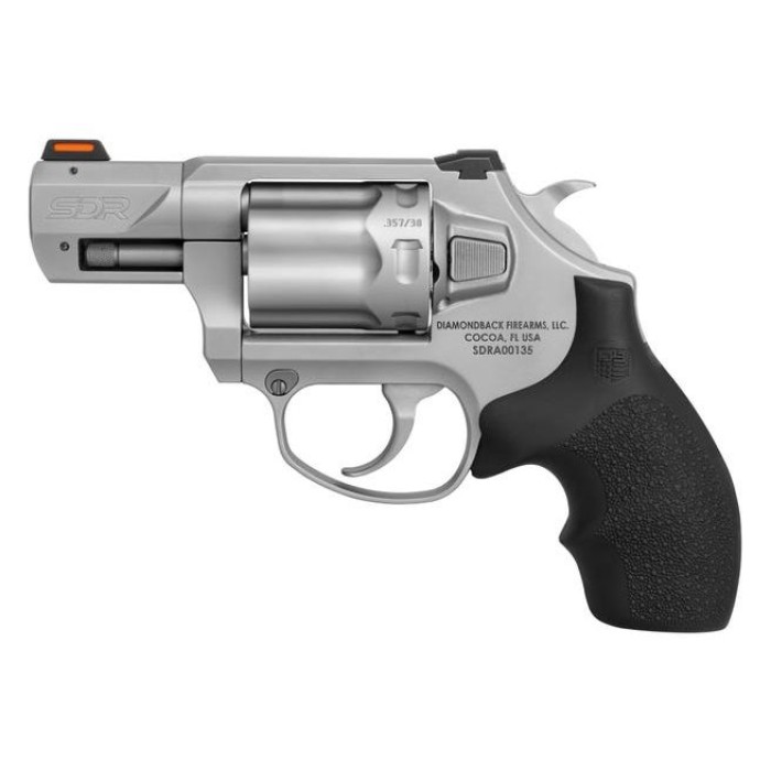 Diamondback S.D.R. .357 Magnum, 2" barrel, 6 rnd - Black Hogue Rubber Grip [MPN: DB0700S711]