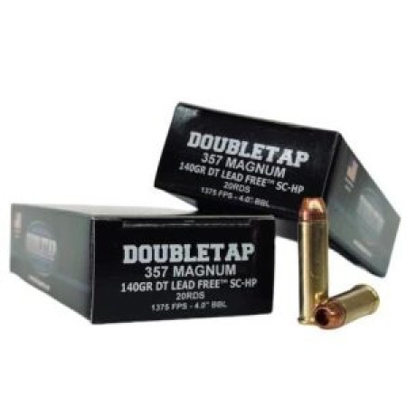 Dbltap 357 Mag 140gr Lf Hp 20/1000