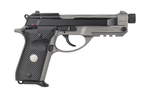 GIRSAN MC 14TX 380 ACP 4.9in 13rd Tungsten/Black Tip-Up Barrel DA/SA Pistol (390890)