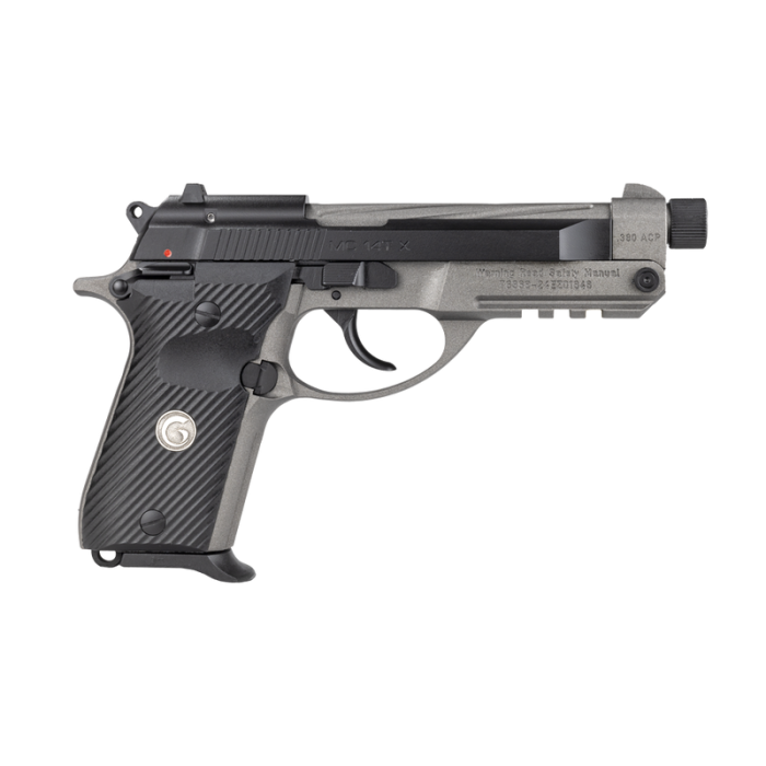 GIRSAN MC 14TX 380 ACP 4.9in 13rd Tungsten/Black Tip-Up Barrel DA/SA Pistol (390890) GIRSAN MC 14TX 380 ACP 4.9in 13rd Tungsten/Black Tip-Up Barrel DA/SA Pistol (390890)