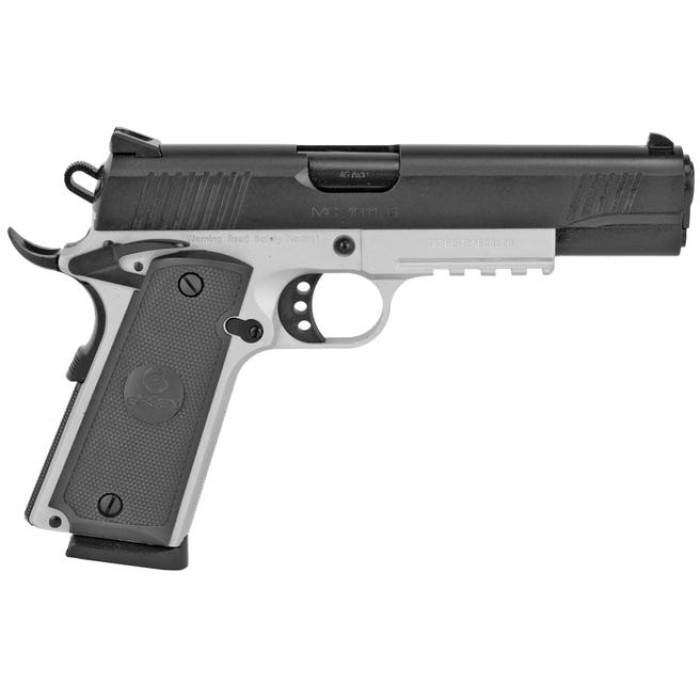 EAA Corp MC1911S Silver .45 ACP 5" Barrel 8-Rounds