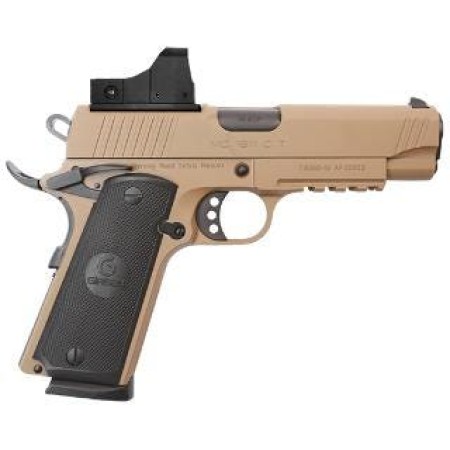 EAA Corp MC1911SC Commander Optic Tan .45 ACP 4.4" Barrel 8-Rounds