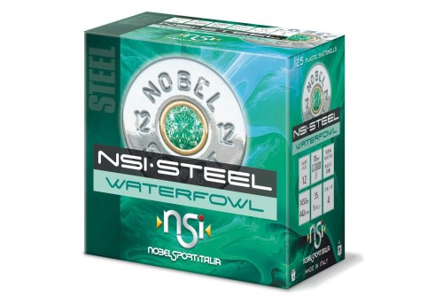 Nobelsport Nobel Sport Steel Waterfowl Shotshells 12 ga 3in 1-1/4 oz 1450 fps Size 2 25/ct, ANS123ST2