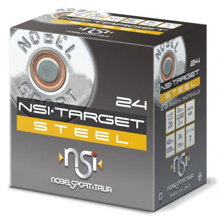 NOBEL SPORT 20 GA STEEL 7/8OZ #7 25rds