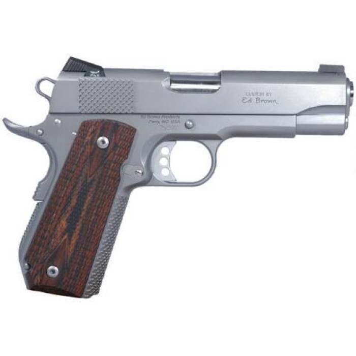 Ed Brown Kobra Carry 45 Auto (ACP) 4.25" 7+1rd Stainless Pistol  California Compliant