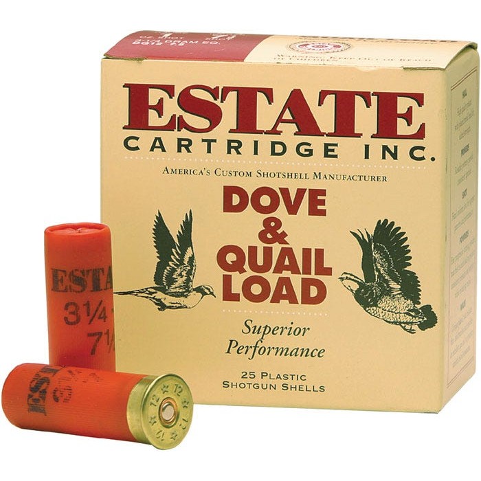 Estate Cartridge 12G 2.75" 3-1/4 1-1/4 #9 HG XHG12 9