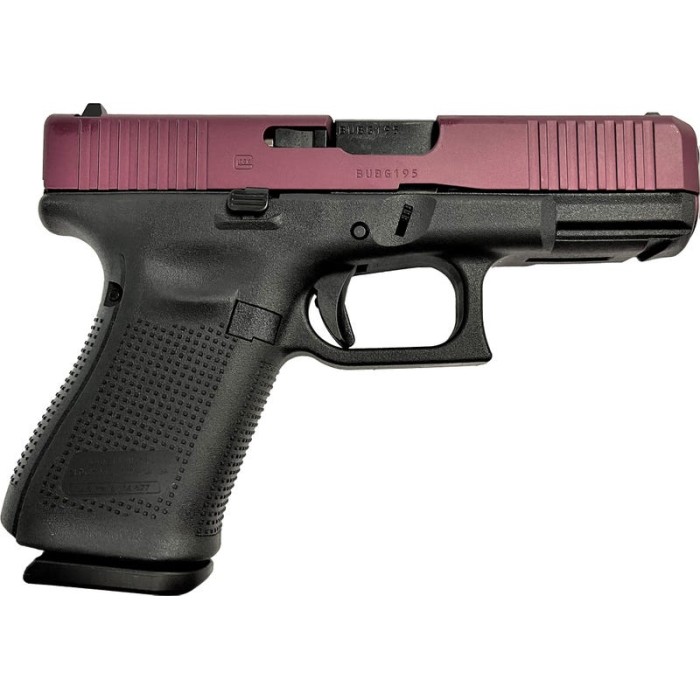 Evolved Tactical G19 Gen5 Black Cherry Slide 9mm 4.02" Barrel 15-Rounds