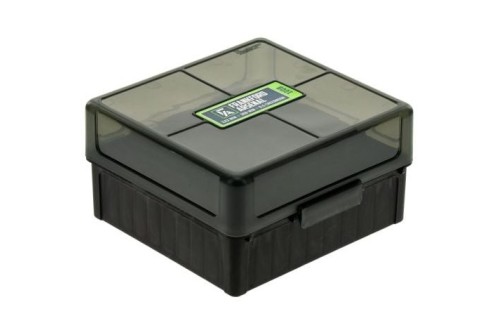 Frankford Arsenal 100 Round Ammo Box, fits 22-250 Rem, 243/308 Win, 7mm-08, Gray - 1083801