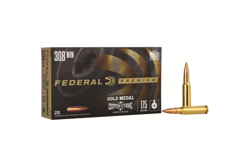 Federal Premium Gold Medal .308 Winchester 175 Grain CenterStrike OTM Rifle Ammo