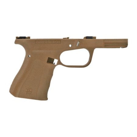 Fmk Ag1 Glock 19 Gen 3 Compat- - Ible Frame Only Burnt Bronze