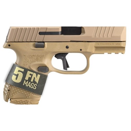 FN 509C Bundle Compact 9mm Luger 24+1 FDE Semi Automatic Pistol