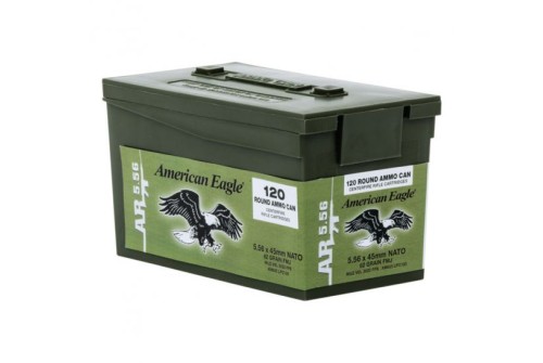 FEDERAL 5.56mm Green Tip 62Gr 120rd Ammo Can (XM855LCP120)