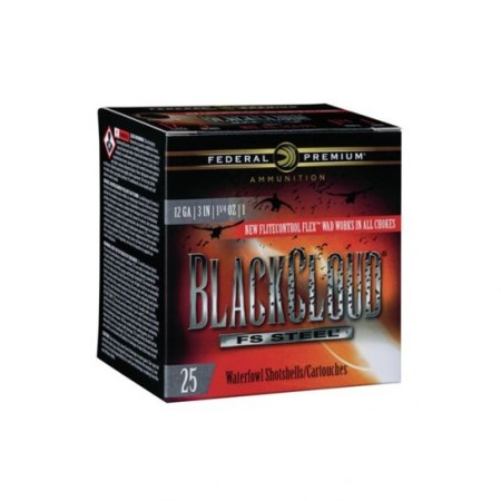 Federal Black Cloud 12ga 3" 1.25 oz. #4 25 Shotshells - PWBX142 4