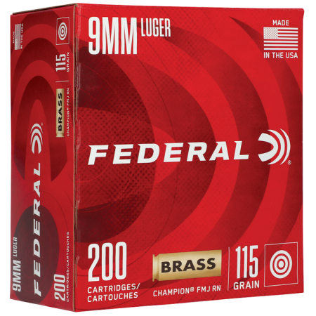 Federal Championion, 9mm 115 gr 200/1