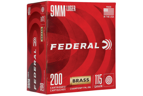 Federal Championion, 9mm 115 gr 200/1